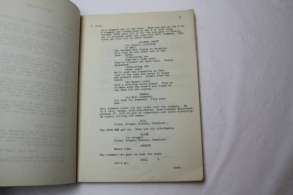 SECOND CIRCLE / Talbot Jennings 1960's Unproduced Screenplay