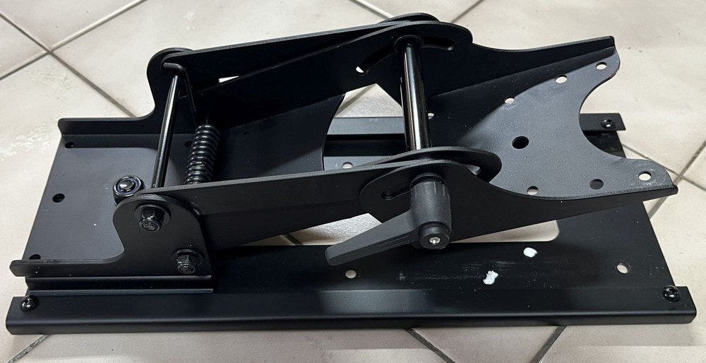 Adjustable Height And Angle Keyboard Tray Under Desk Holder For Office Work