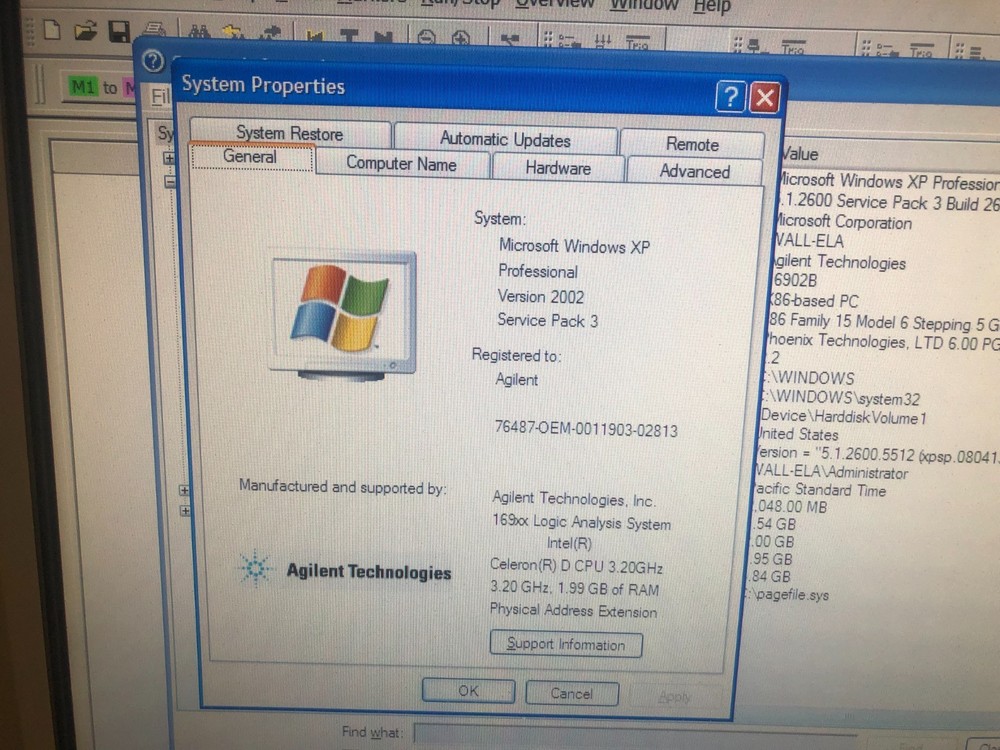Agilent 16902B Modular Logic Analysis System Mainframe w/o Modules