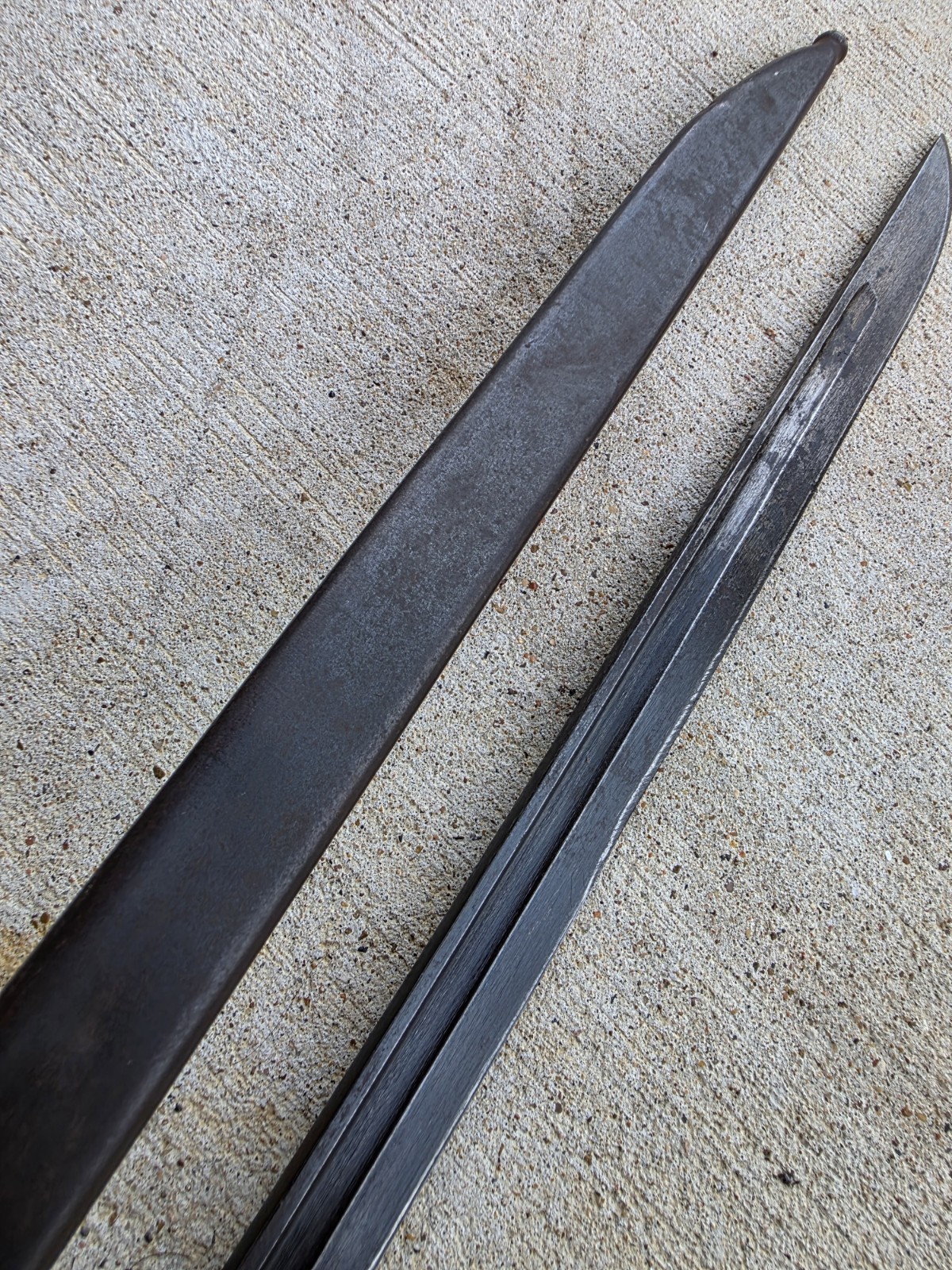 WWII Japanese Type 30 Rifle Bayonet TALW Toyada Loom Works & Scabbard