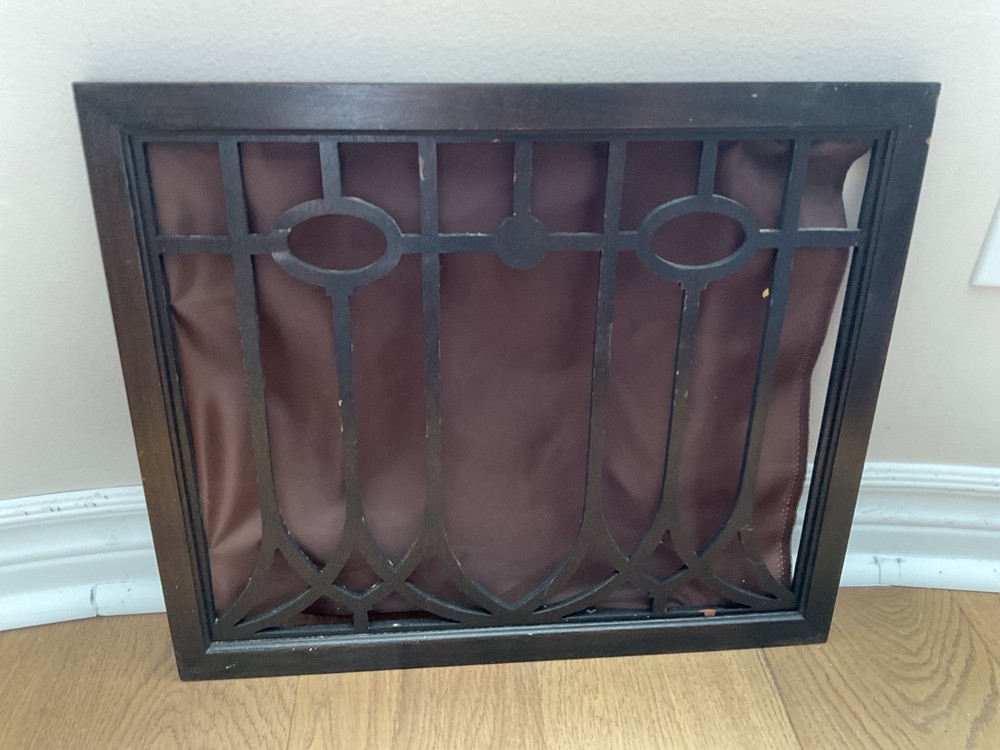 Edison diamond disc phonograph grill