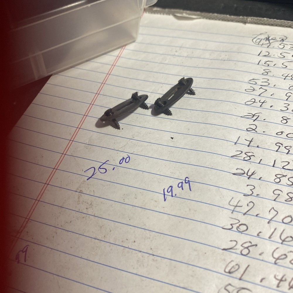 Wedge Plates With Screws