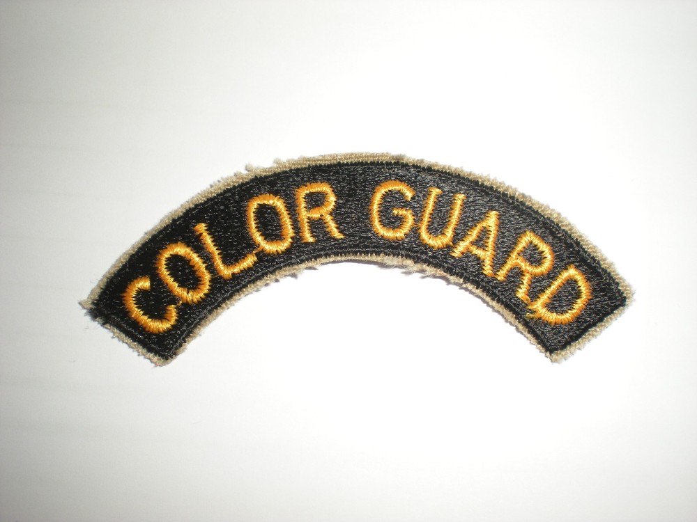 US ROTC COLOR GUARD TAB PATCH