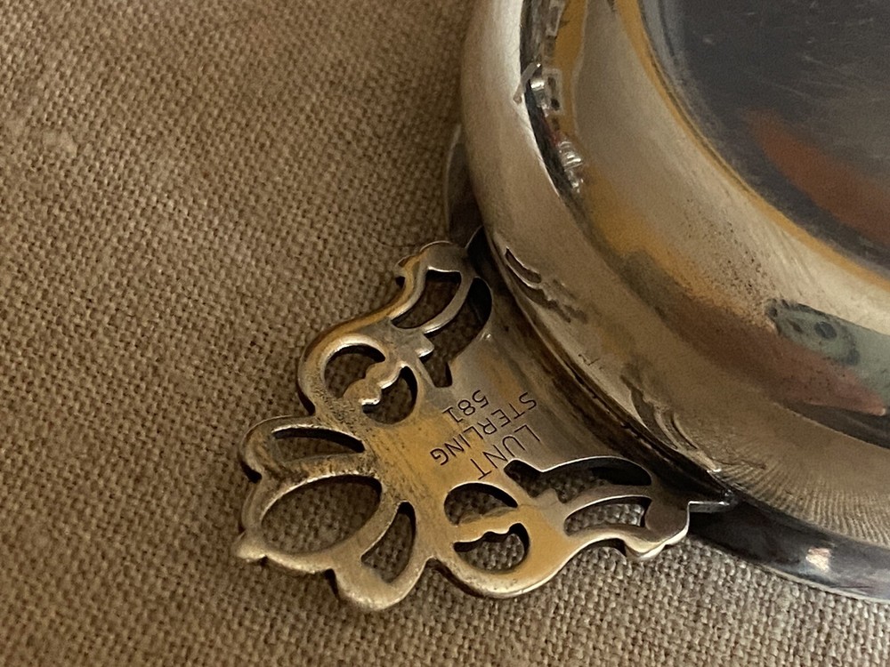 Cartier Sterling silver porringer