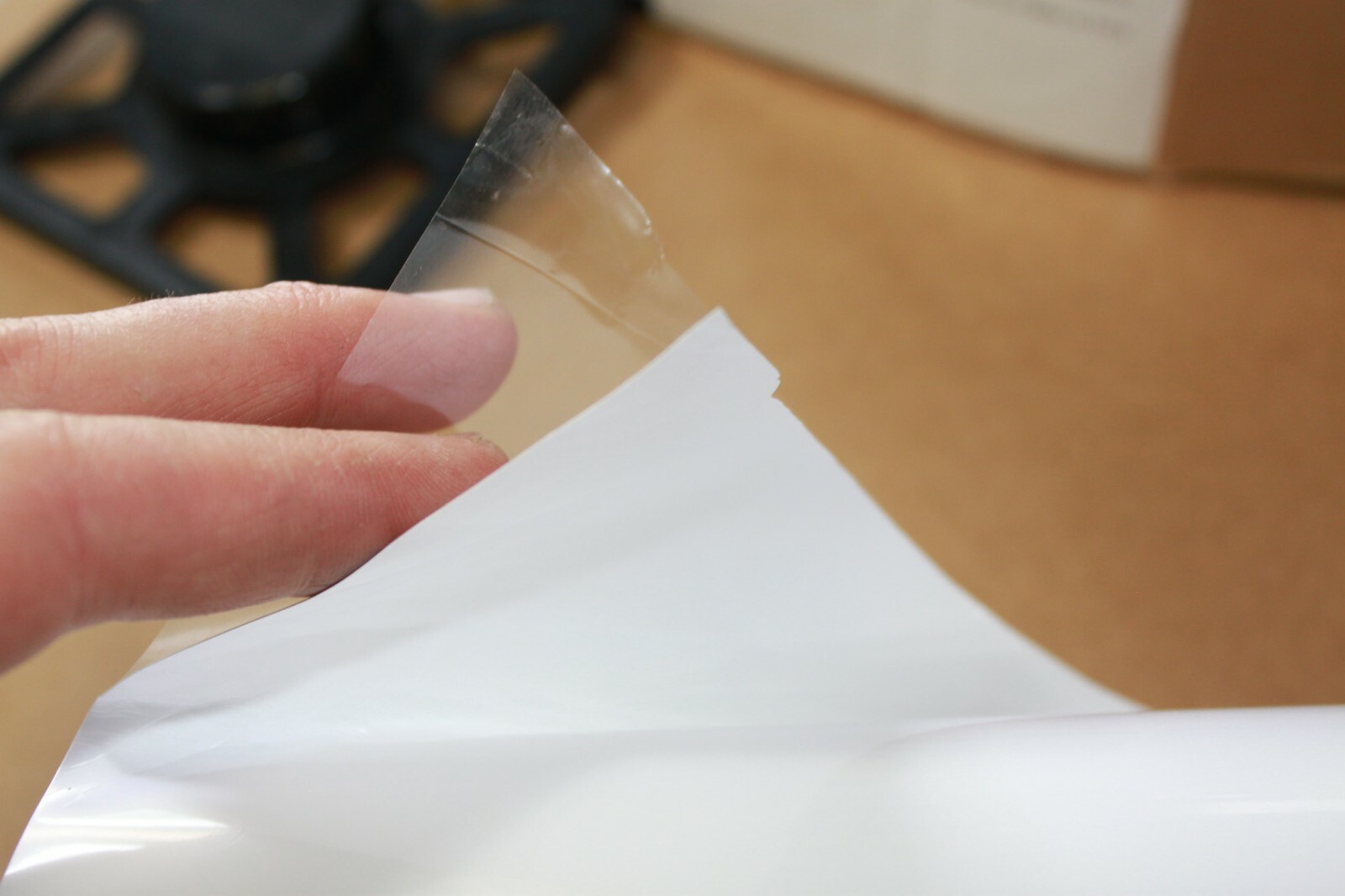 Self-Adhesive Poly-Vinyl Banner Aqueous Inkjet Print Roll Tear & Water-Resistant