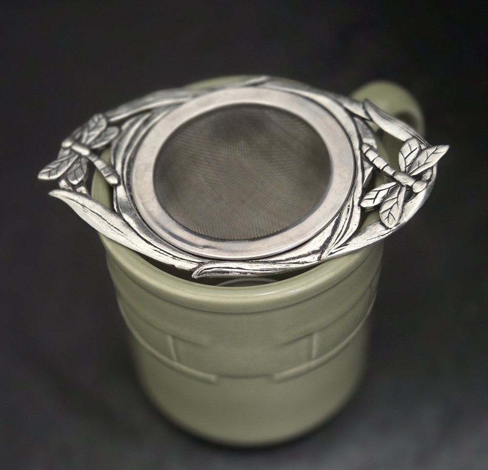 Basic Spirit Decor Tea Strainer - Dragonfly Lover, Unique Two Piece