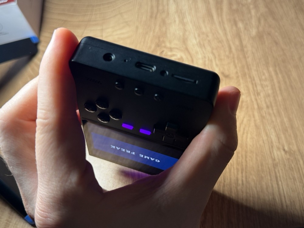 TrimUI Brick Black Open Source Handheld Game Console with 64GB