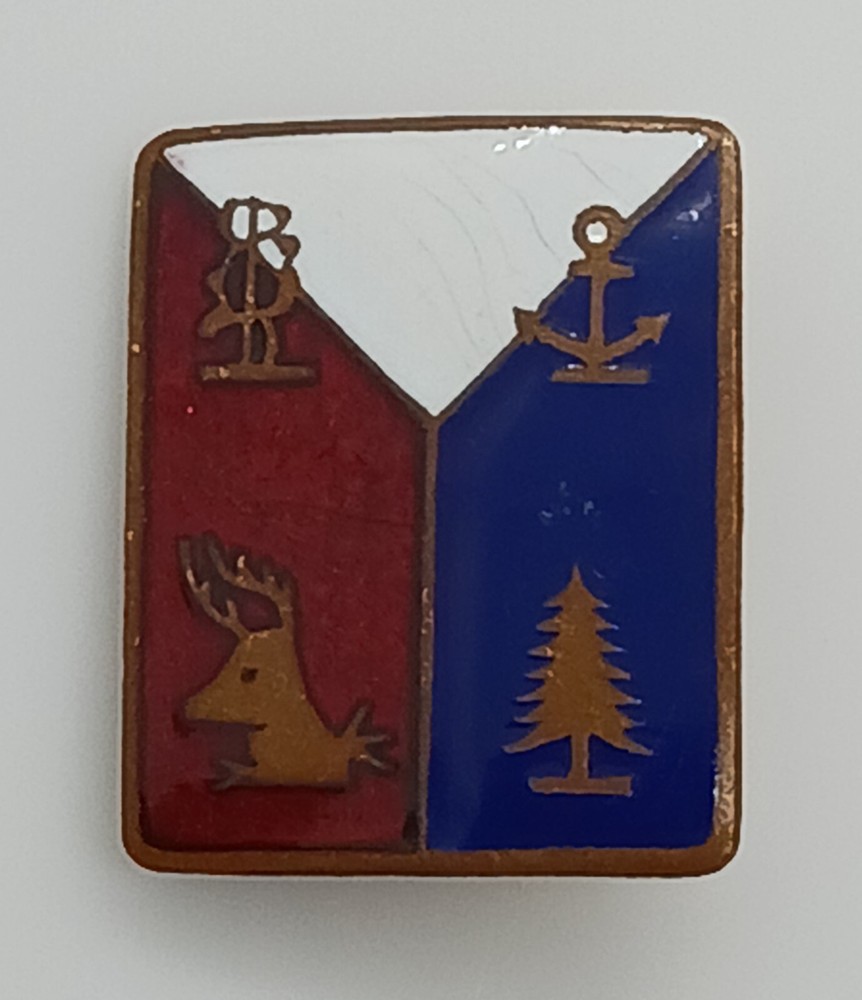 WWII 43rd Infantry Division Headquarters DUI DI