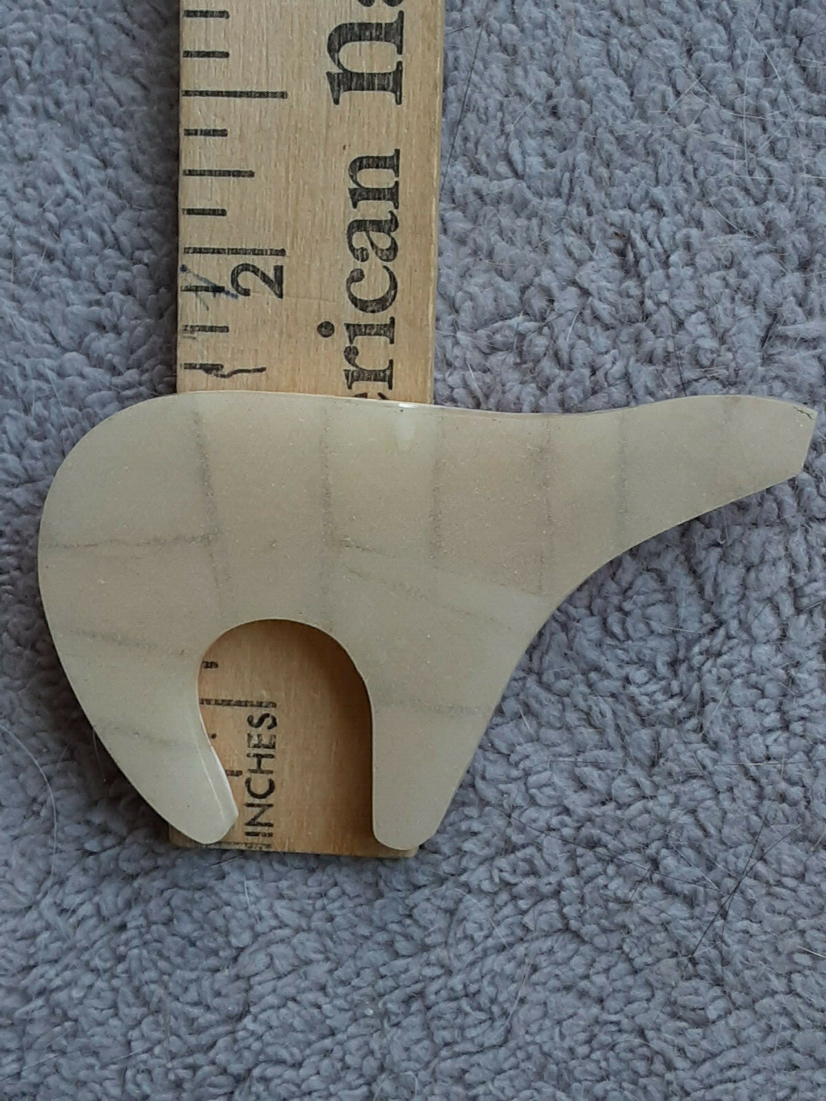 Orange Spiny Oyster Right Facing Bear Pendant 2 1/2" by 1 1/2" Make Offers!!