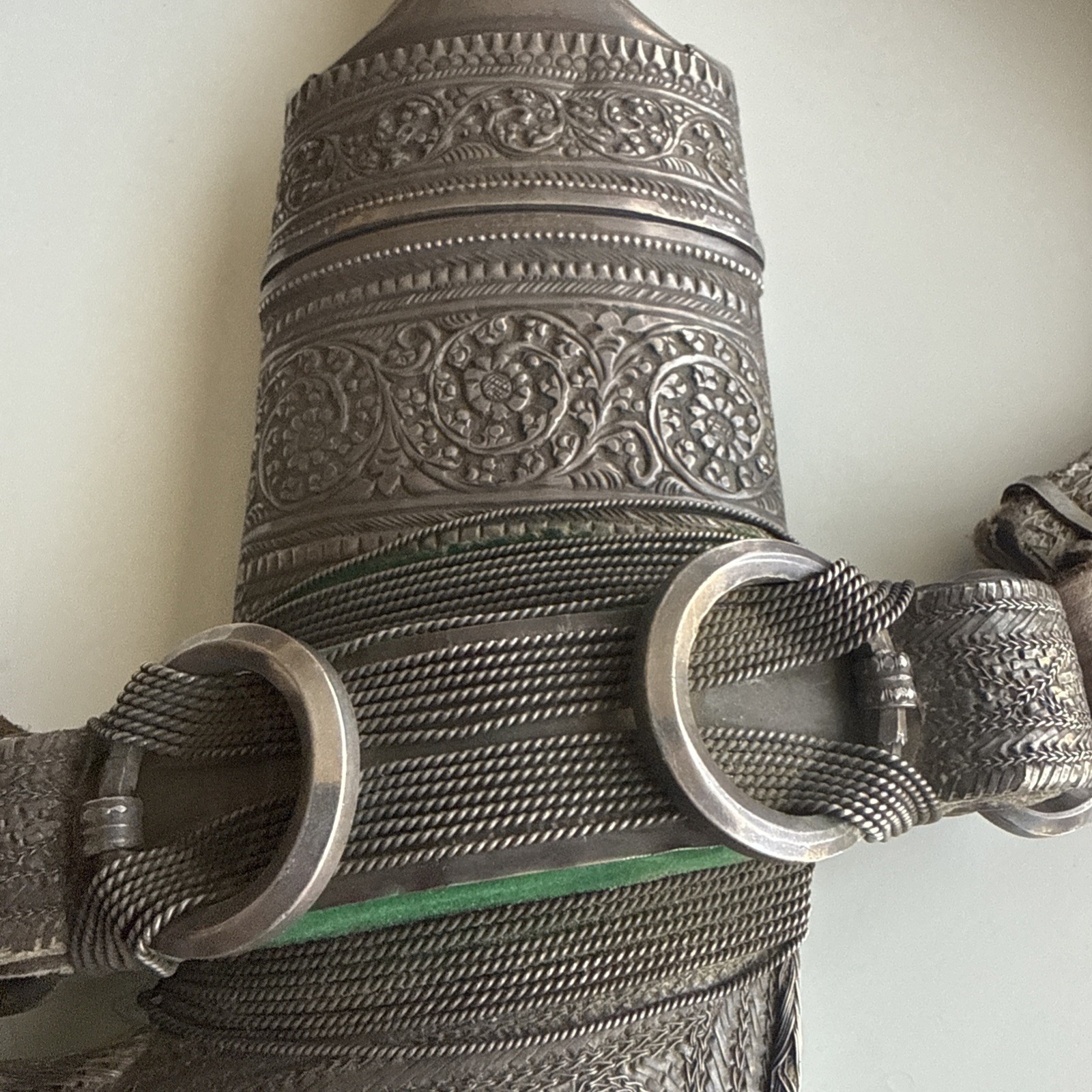 Antique Yemeni Omani Khanjar Dagger Jambiya