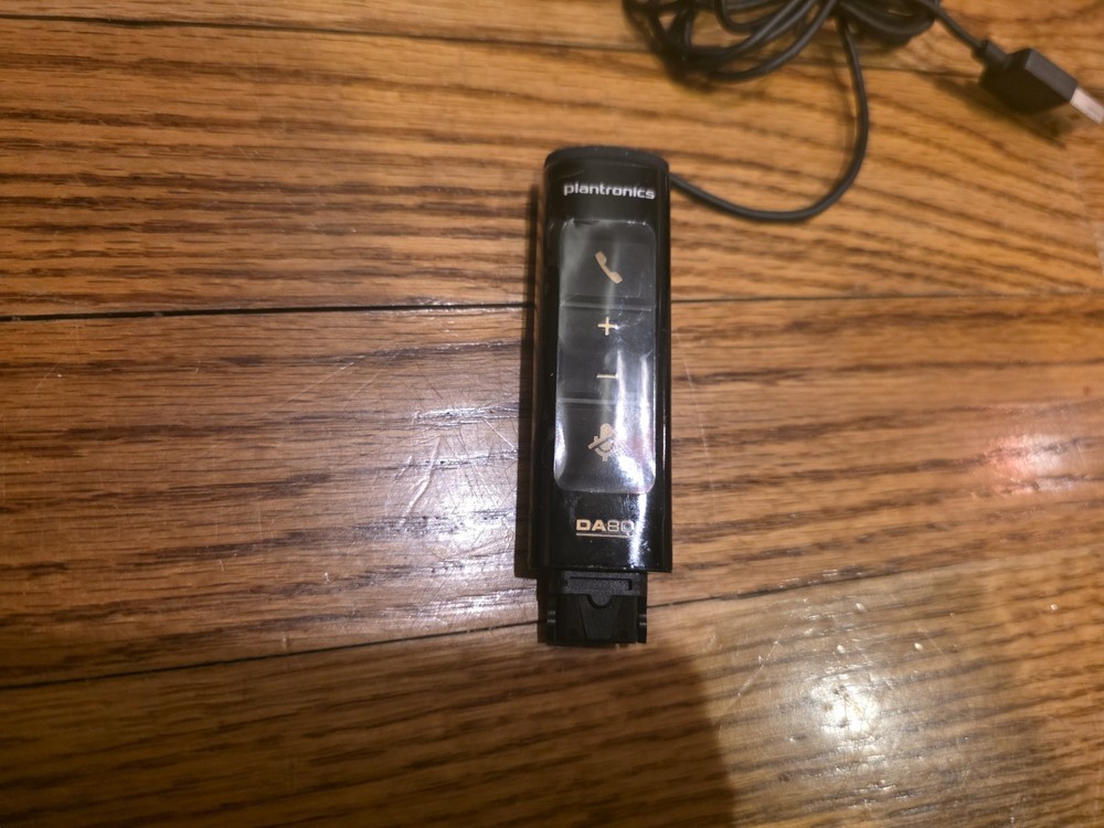 Plantronics DA80 USB Audio Processor Telephone Headset Excellent Condition