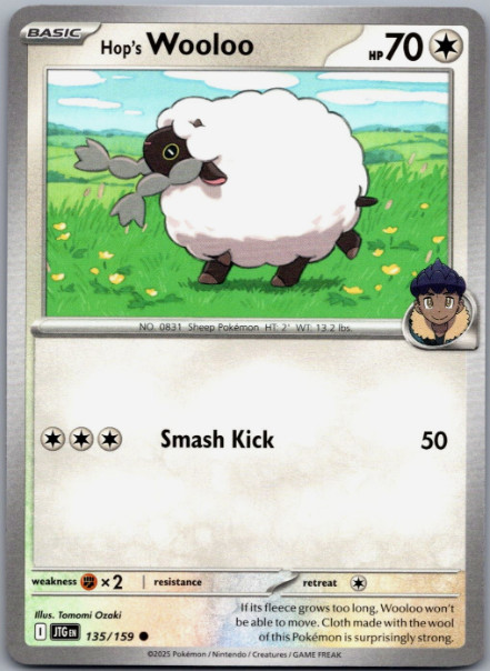 Hop's Wooloo - 135/159   - Journey Together - NM/M