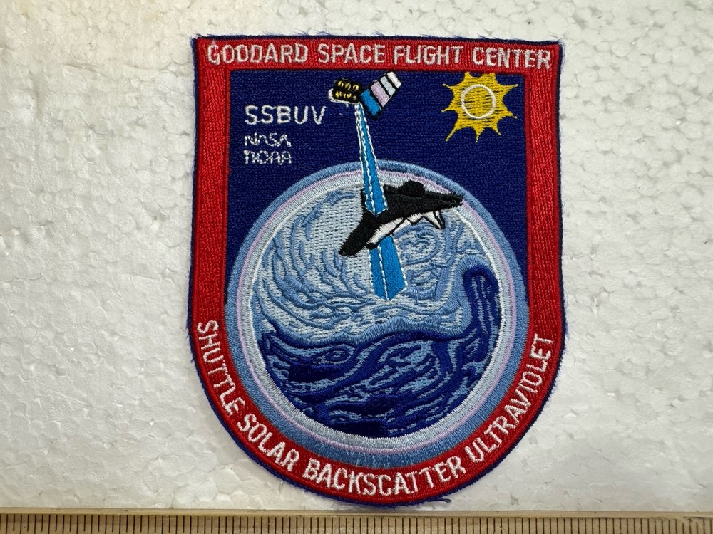 Vintage NASA Space Shuttle Patch - Shuttle Solar Backscatter Ultraviolet