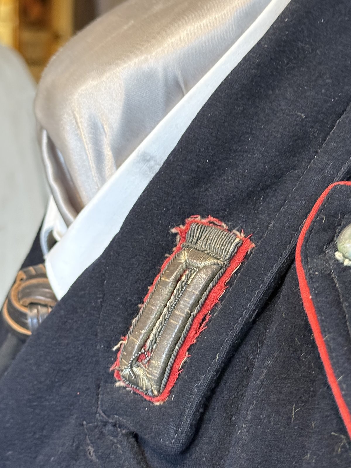 1930s German National Youth Tunic Waistcoat Blue Wool Ost Sudetenland Original