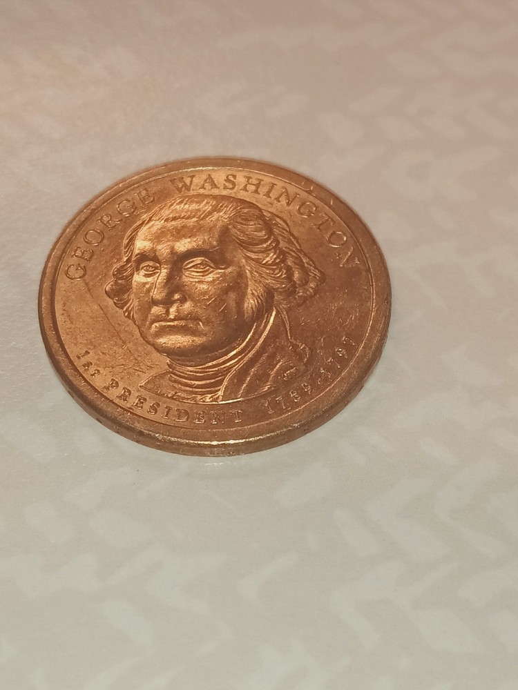 George Washington 1$ Coin 1789-1797 Error "WE" & "IN"