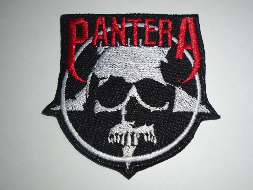 PANTERA CFH IRON ON EMBROIDERED PATCH