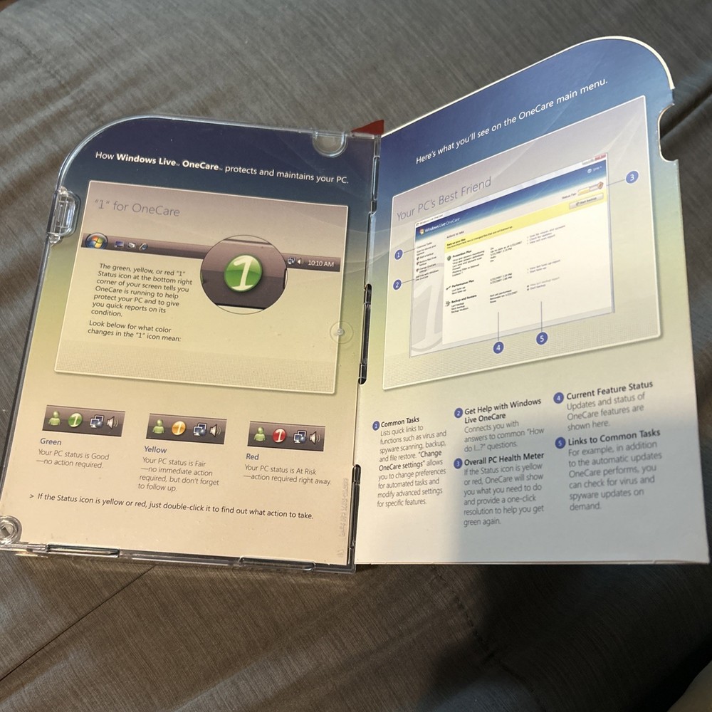 Microsoft XP + Vista 32-Bit PC + Windows Live One Care