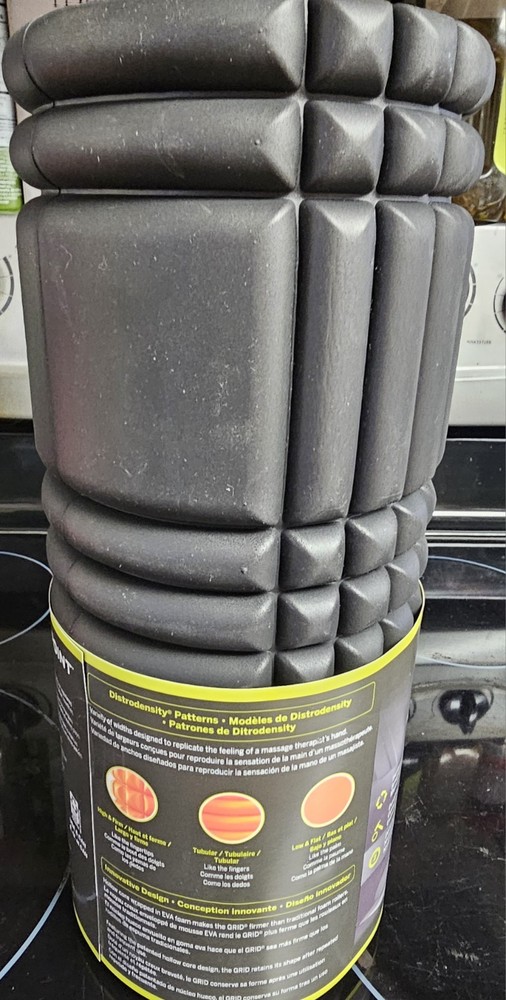 Trigger Point Performance GRID Foam Roller Black Massage Grid Hard Durable