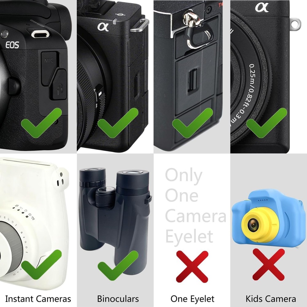 Lightweight Adjustable Camera and Binoculars Neck Strap – Stylish & Functional