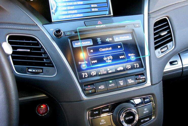 Crystal Clear Screen Protector for 2014 Acura RLX Audio Screen Protector