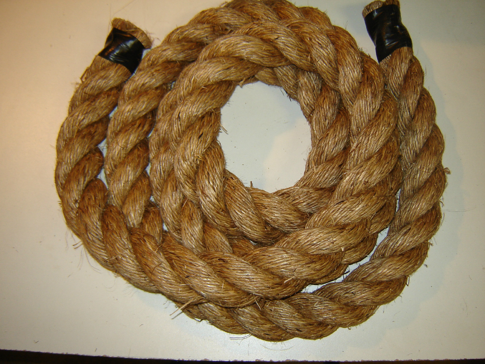 2" Manila CLIMBING/WORKOUT Rope in 5FT INCREMENTS SHIPPING INCLUDED IN TOTAL