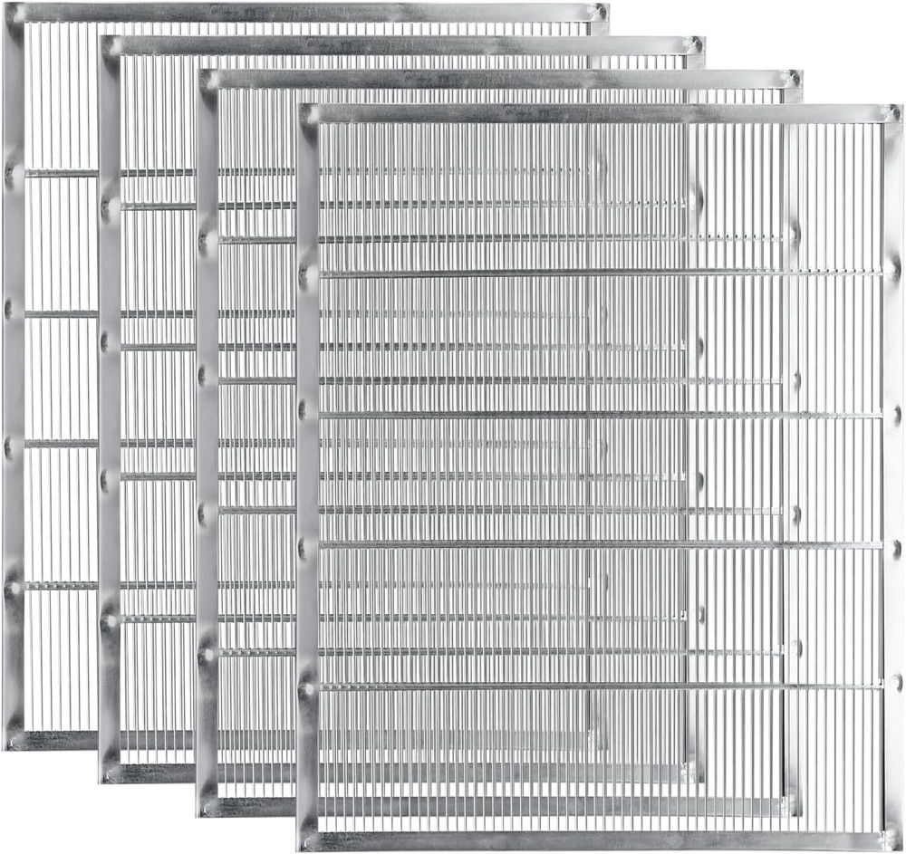 Metal Queen Excluder for 10 Frame Beehive - Beekeeping Tool (3 Pack)