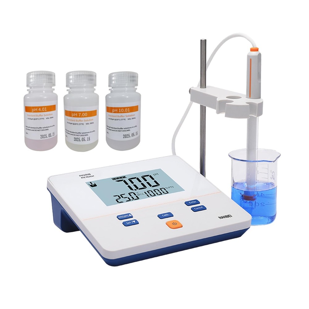 NANBEI Instruments,Lab Benchtop pH Meter PH100B-Economically Based