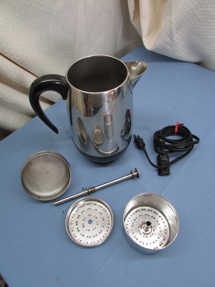 Vintage Farberware Superfast 2-8 Cup Automatic Coffee Percolator Model
