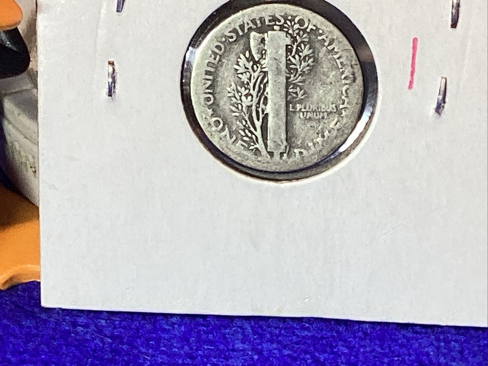 1924 WEAK PARTIAL “ S “ MERCURY DIME 🐒