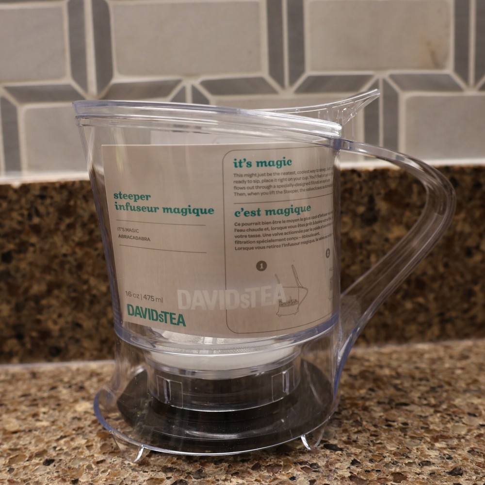 DAVIDsTEA Steeper Over The Cup Tea Infuser 16oz.