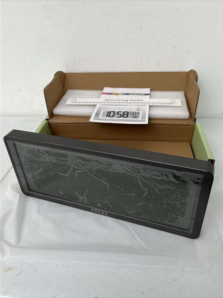 XREXS Large Digital Wall Clock