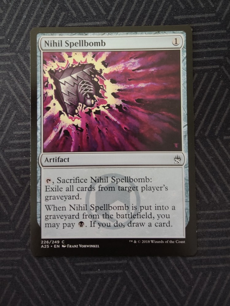 mtg nihil spellbomb masters 25