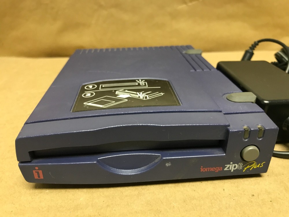 Iomega ZIP 100 Plus External Parallel Port Drive Z100PLUS