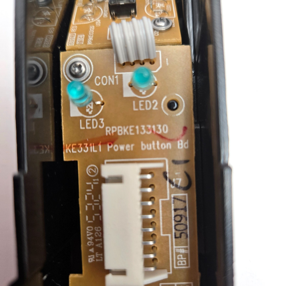 Keurig RPBKE1733130 Power Button Control Board Module – Pulled From Working Unit
