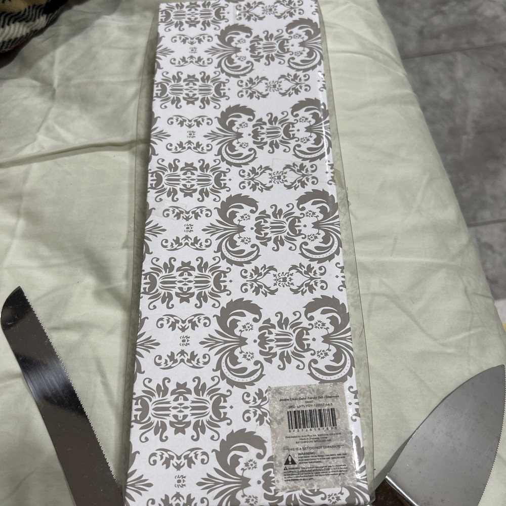 Wedding Cake Serving Set. Stainless Steel