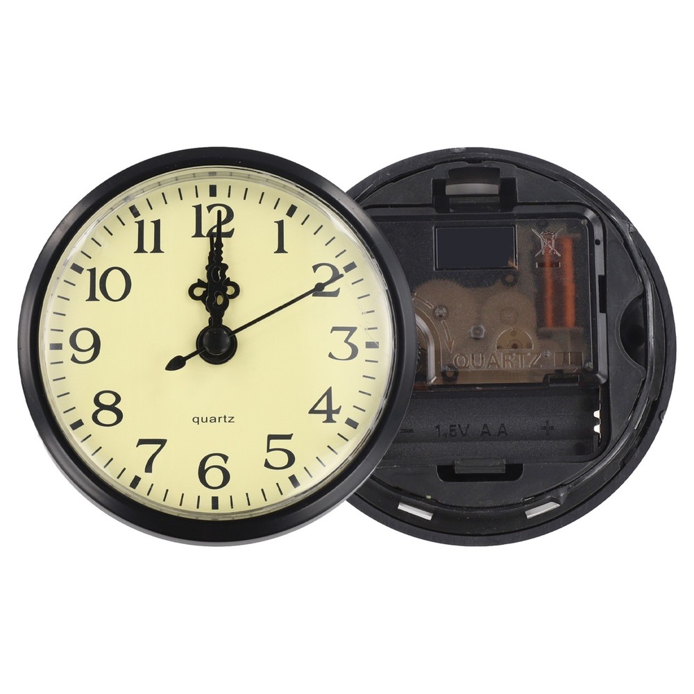Elegant Quartz Clock Insert Movement for Custom Clock Making and DIY Use