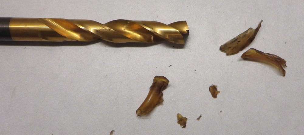 SOLID CARBIDE DRILL BIT (.6495 OR 16.5 MM ) GURHING CARBIDE DRILL BIT (UNUSED)