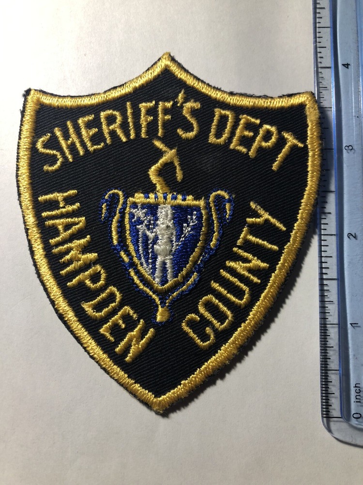 Hampden County Massachusetts Sheriff Patch