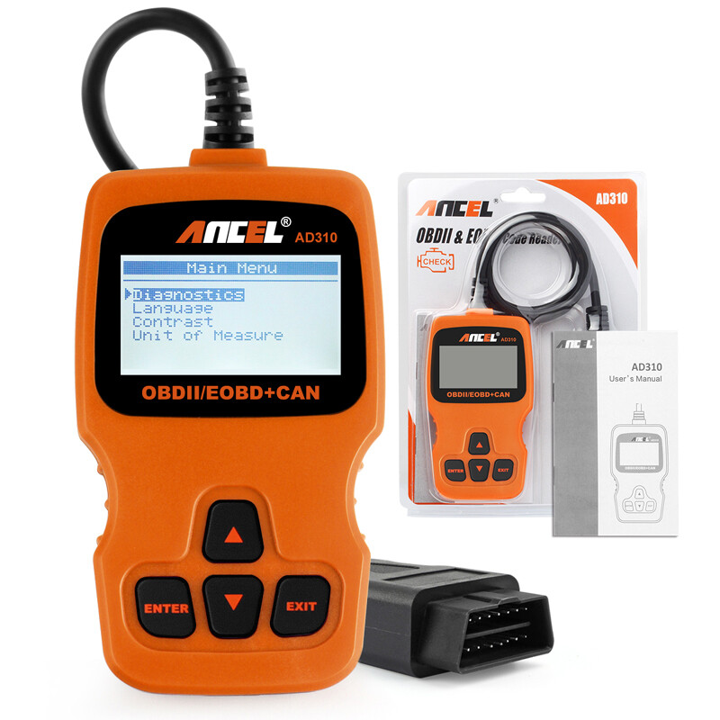 Automotive Diagnostic Scan Tool Check Engine System Car OBD2 Scanner Code Reader