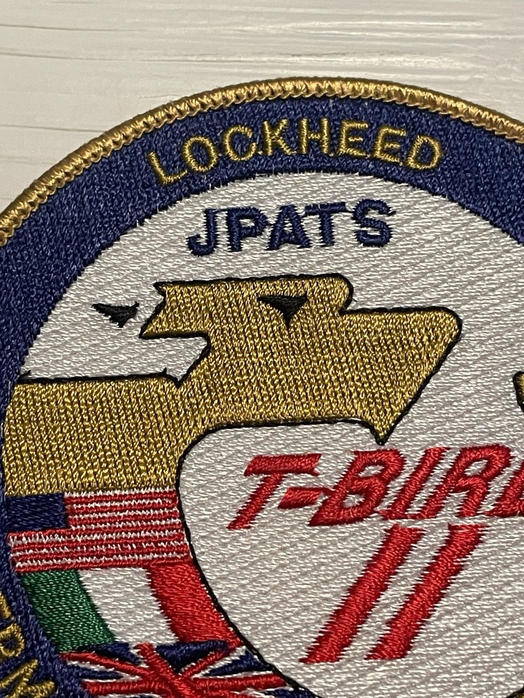 Lockheed JPATS Team Patch T-Bird II Joint Primary Aircraft Training System