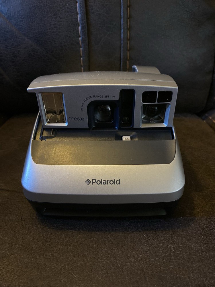 Polaroid One 600 Instant Camera - Silver