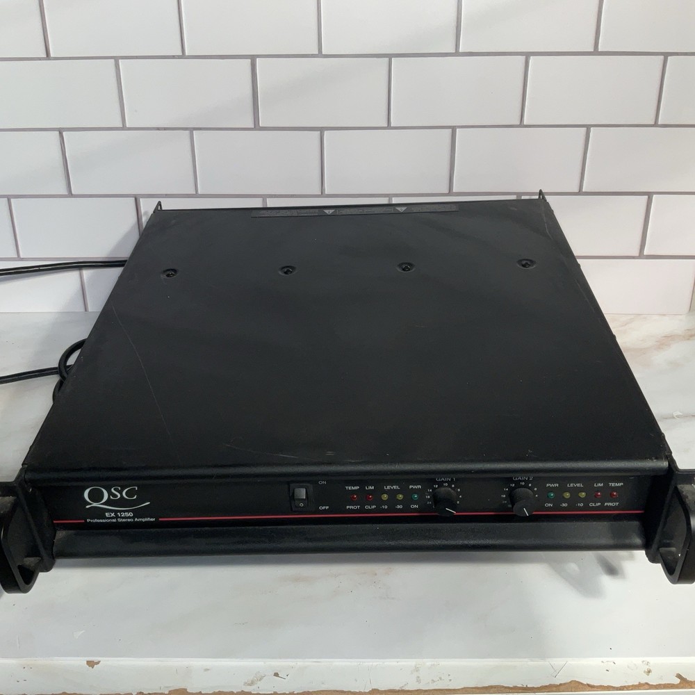 QSC EX 1250 Professional Stereo Amplifier