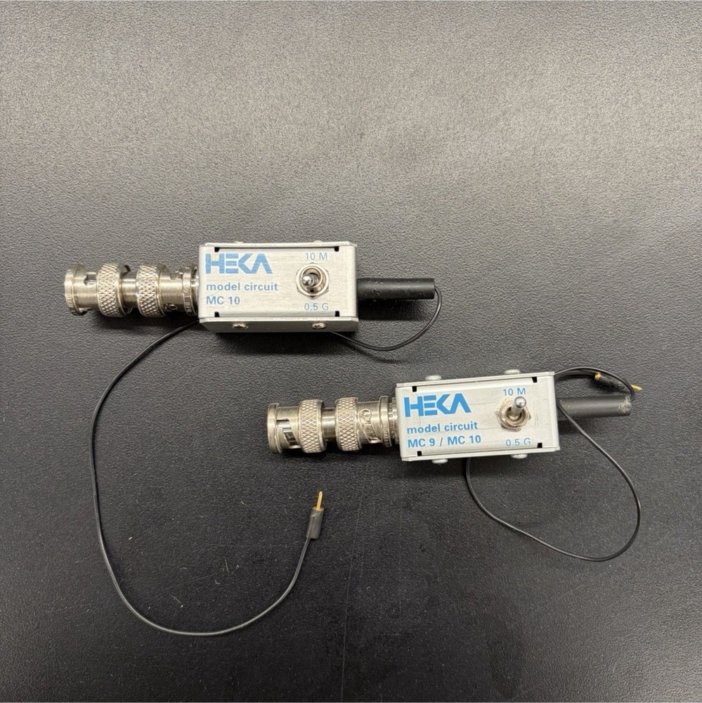 HEKA MC 10 MC 9 / MC 10 Model Circuit Test Leads and Probes Set Basic Output