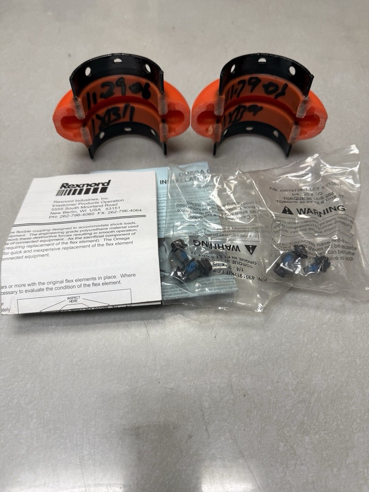 Rexnord  Omega Element E4 Flexible Elastomeric Coupler 7300015, 10287332