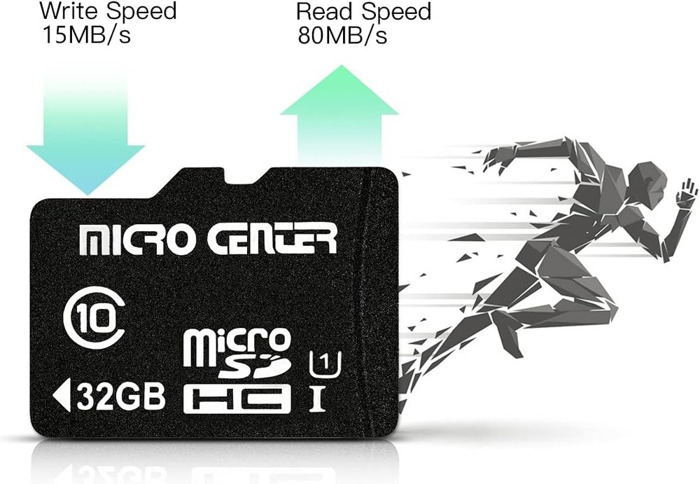 Micro Center 32GB MicroSD Card Class10 U1 5 Pack