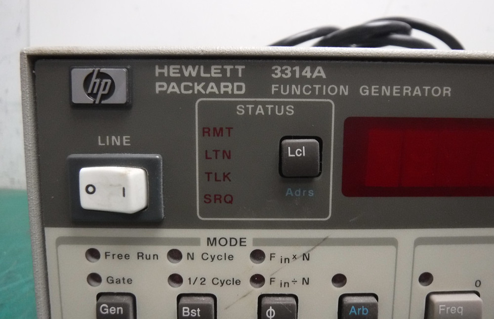 Hewlett Packard HP 3314A Function Generator Unit