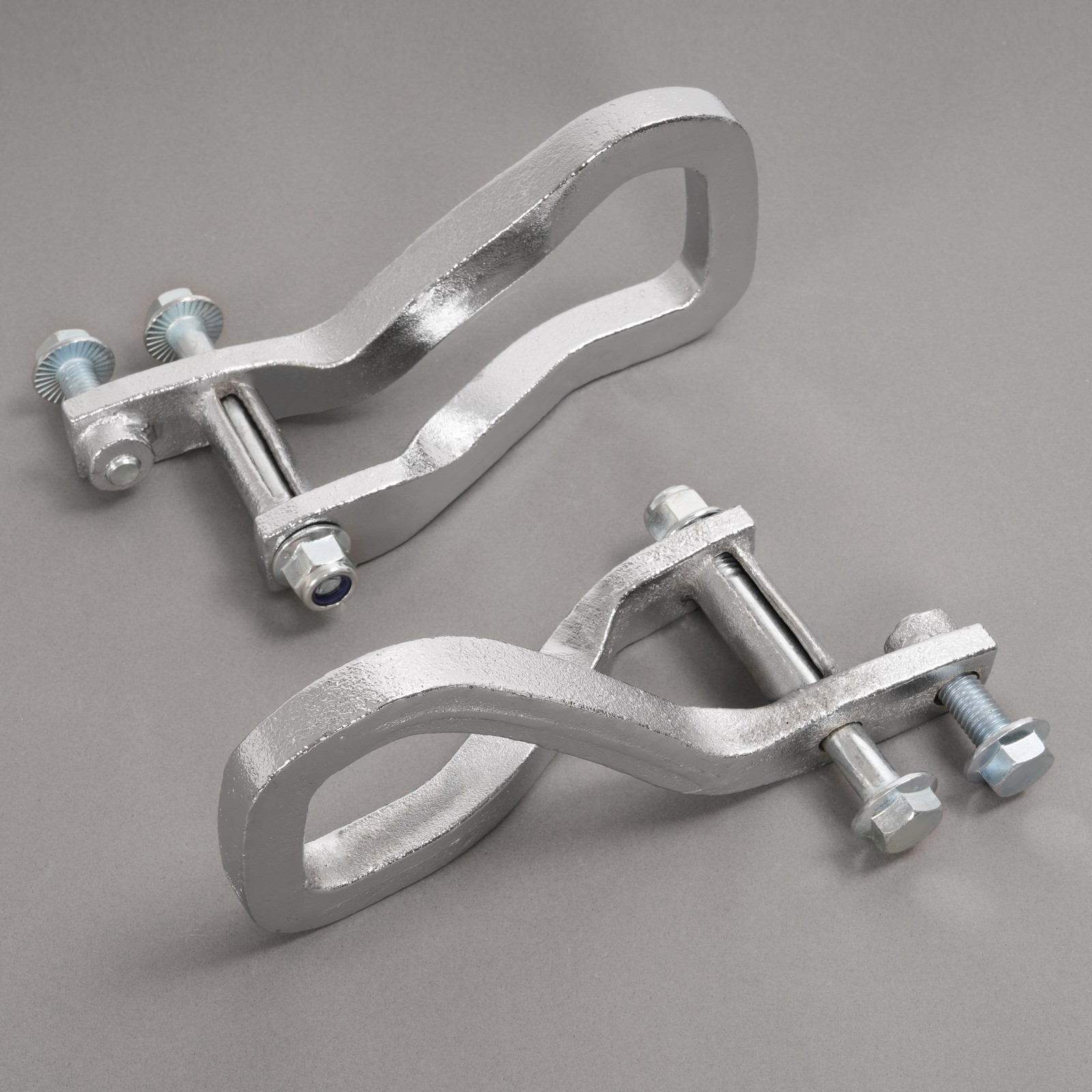 Front Chrome Tow Recovery Hooks w/ Bolts For GMC Sierra 1500 2019-2025 #84195902