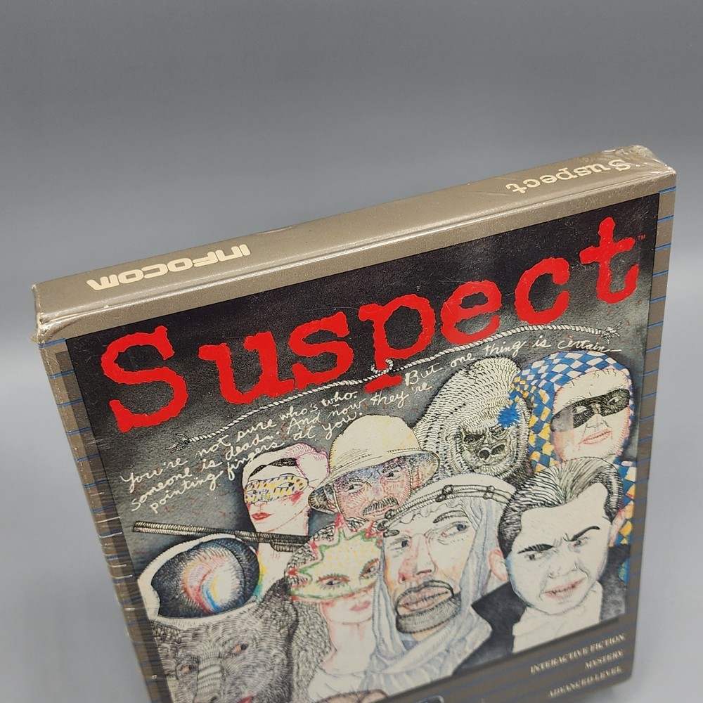 Suspect for the Commodore 64 C64 128 Computer - Brand NEW - SEALED