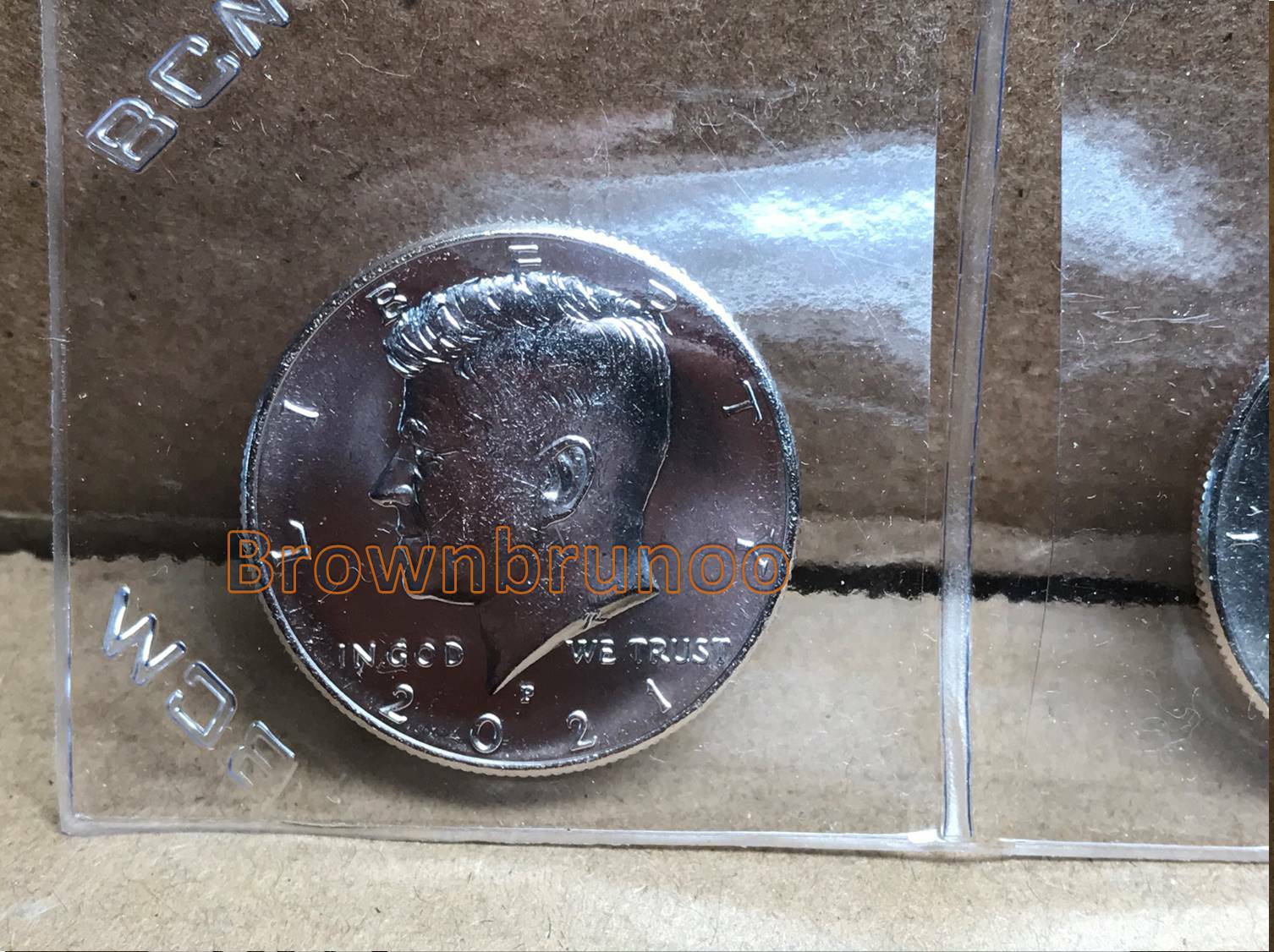 2021 P & D Kennedy Half Dollar Uncirculated 2 Coins Philadelphia & Denver 50c