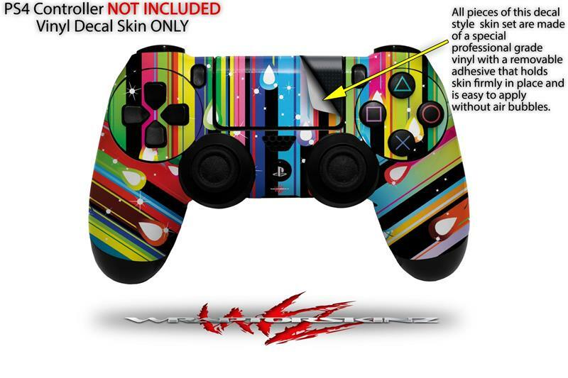Skin for Sony PS4 Controller Color Drops